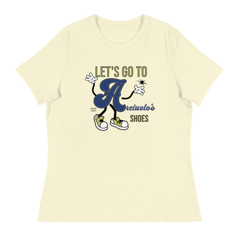 Let's Go to Arciuolo's Women's Relaxed T-Shirt