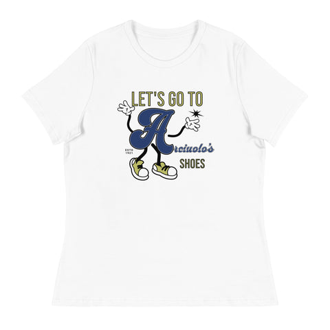 Let's Go to Arciuolo's Women's Relaxed T-Shirt