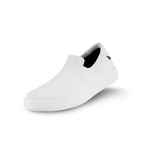 Vessi Boardwalk Unisex Slip On Shoe White